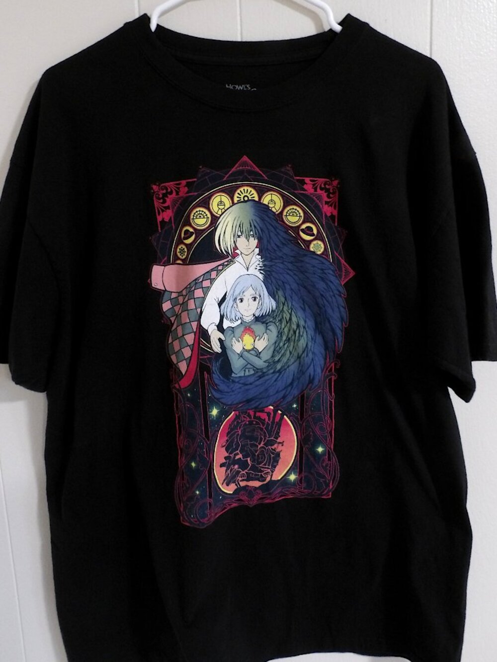 Rare Vintage Howl's Moving Castle T-Shirt | Official Studio Ghibli 2004 | XL